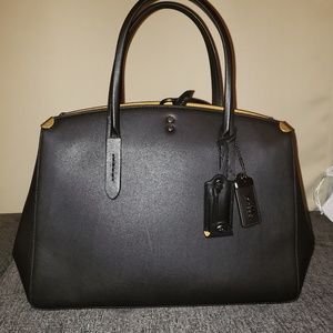 Coach Cooper Glovetanned Leather Carryall Satchel